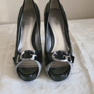 GUESS Peekaboo Stilletos